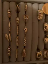 HUANZHI-anillo ancho brillante minimalista para mujer y hombre, anillos abiertos geométricos, joyería, Color dorado, plateado, 2020