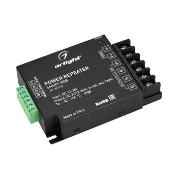 

027125 amplifier SMART-RGB (12-24V, 3x10a) 1 PCs Arlight