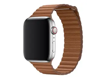 

Apple Strap 44MM Caramel Brown Leather Loop - Medium