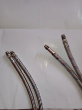 Leeme-grifo de acero inoxidable con un solo Mango para la cocina, rociador de un solo orificio, cepillado, L74998A-4 3