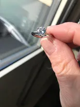 Anillo de circonia cúbica blanca para mujer, sortija, Zirconia, circonita, zirconita, circón, color blanco, estilo moderno, 2020