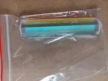 Prisma óptico de cristal para enseñanza, Prisma reflectante de ángulo recto, Triangular, espectro de luz, Prisma para arcoíris, 1 Uds.