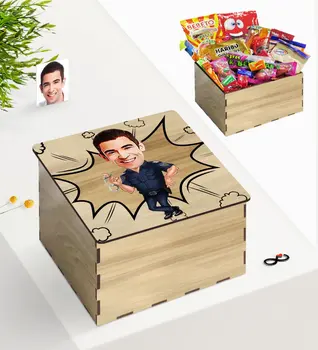 

Tailor-made In Wooden Box Bay Polis Caricature Of Nostalgic Lezzetler Gift Seti-2