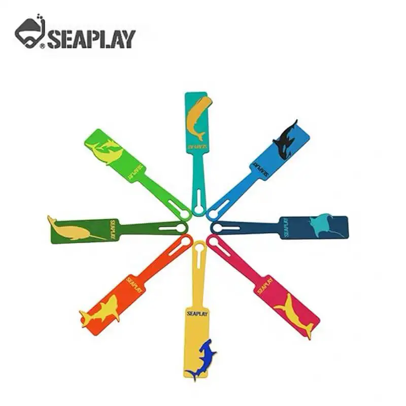

Seaplay Marine Organism Luggage Tag Scuba Diving Freediving Equipment Label