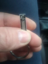 Llavero antipérdida de tamaño pequeño, llavero personalizado con nombre de coche para hombre y mujer, regalo, P021