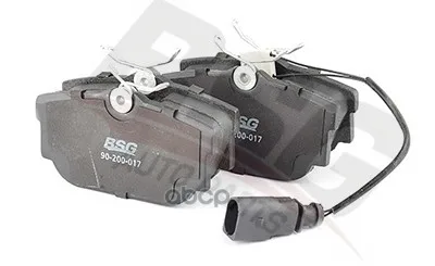 Bsg 90-200-017_колодки Дисковые Задние! Vw T4 1.8/2.0/2.5/1.9d/Td/2.4d&Syncro 90-98 Bsg Bsg90200017 BSG арт. BSG90200017