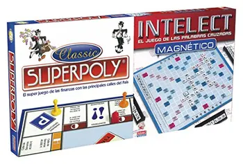 

Board game Superpoly + Intelect Falomir