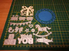 Cutting-Dies Craft Diy Scrapbooking Creative-Decoration Handmade Metal Horse QITAI BABY