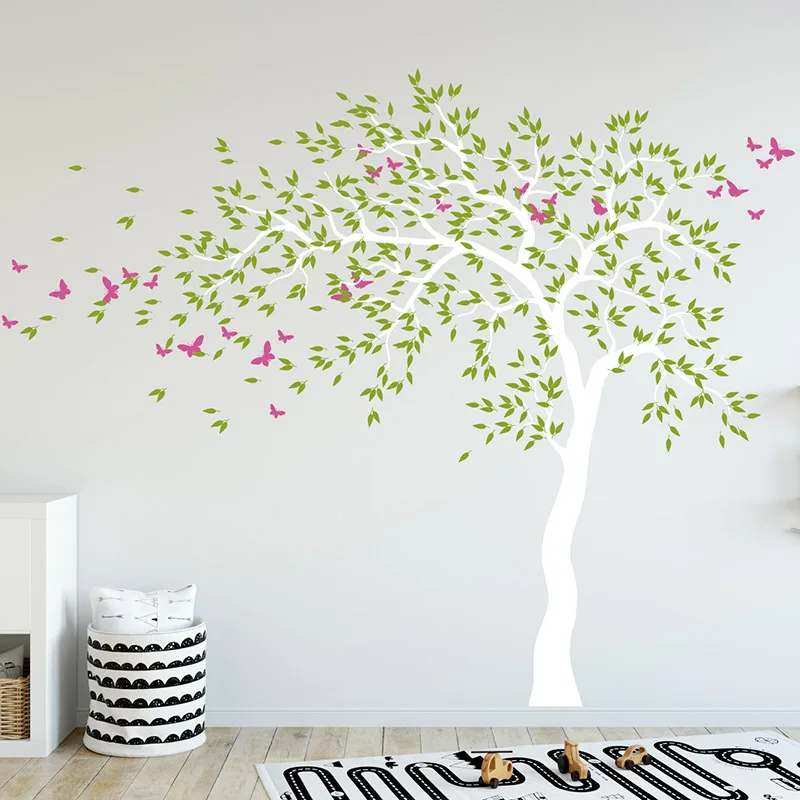 Preise Kirschblüte Baum Wand Aufkleber Rosa Kirschblüte Bäume Wand Kunst Aufkleber Rosa Blätter Blossom Baum Vögel Decals