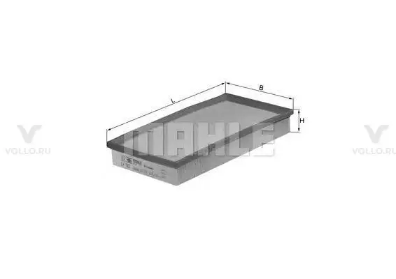 KNECHT LX942 Фильтр воздушный JAGUAR S-TYPE 2.5-4.2 02