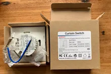 Cortina con interruptor WiFi para persiana enrollable, motorizada, para Smart Life, Tuya, Google Home, Alexa Echo, aplicación de hogar inteligente DIY, nueva versión