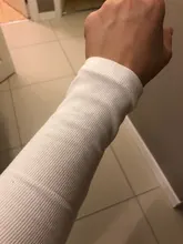 BRADELY MICHELLE Sexy Women Slim Long Sleeve Cotton Tops Bodysuits With Hidden Button