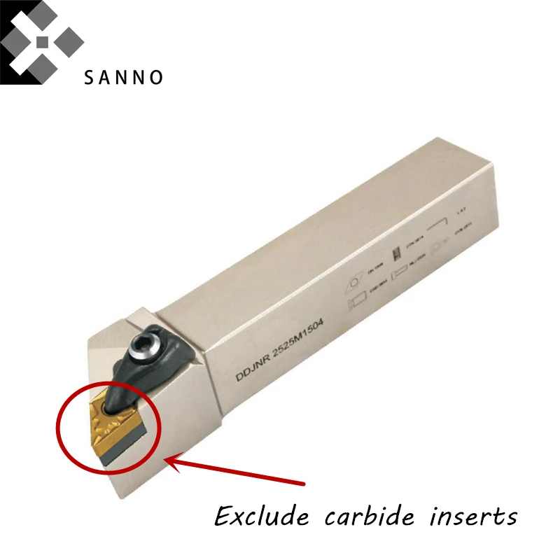 DDJNRL CNC lathe external cutting tool  DDJNR1616H11 DDJNR2020K1504 DDJNR2020K1506 DDJNR2525M1506 DDJNL2525M1504 DDJNR3232P1504 (3)