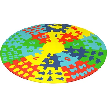 

Set of soft tiles rug-puzzle circle