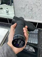 Pistola de masaje Fascia, masajeador de terapia muscular deportiva, relajación dolor alivio corporal, adelgazante, moldeador, con pantalla LCD