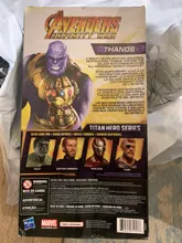 Figuras de acción de Los vengadores de Marvel de 30cm, Thanos, Hulkbuster, Iron Man, Capitán América, Thor, Lobezno, Pantera Negra