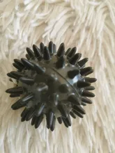Bola de masaje de cuerpo completo para hacer ejercicio, Bola de estrés duro de 6cm para Fitness, ejercicio deportivo, erizo, agarre entrenamiento sensorial