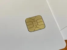 Tarjeta inteligente AT24C64 ISO7816, memoria de seguridad, EEPROM, conexión en blanco, IC inteligente