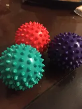 Spiky Ball Trigger Point Fitness mano dolor en el pie alivio del músculo Relax Ball alivio del dolor fascitis Plantar Reliever Hedgehog 7cm Bal