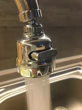 Rotating-Nozzle Faucet Diffuser Splash Kitchen-Aerator Pressurized Tap Mixer for 3-modes/Pressurized/Splash/..