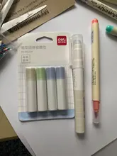 Sharkbang 1PC + 4CS recarga creativo reemplazable Tipo de rotulador de pegamento conjunto accesorios portátiles de la Oficina de la Escuela de papelería