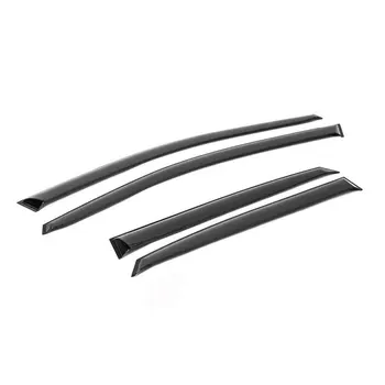 

For Volkswagen Polo SEDAN 2009-> Deflectors side windows/visor window 4 шт/компл. Polycarbonate [Autoflex 858301]