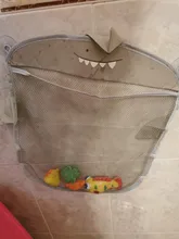 Baño juguetes para niños y bebés ordenado de almacenamiento de bolsa de ventosa baño bañera muñeca colgando bolsa baño cesta de juguete bolsa de red de almacenaje juguete de agua