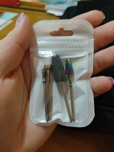 Fresas de diamante para manicura, brocas giratorias, accesorios para pedicura, boquillas, pulidora