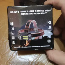 Work-Light Led-Headlamp Night-Lighting-Flashlight Mini 18650 Battery Waterproof Portable