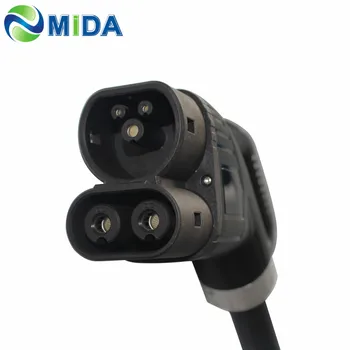 Buy 80A 125A 150 A 200 Amp CCS Type 2 Combo 2 Plug DC Rapid Charging Connector IEC 62196-3 EV Gun With 5M Cable
