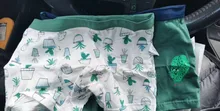 Niños niños ropa interior de dibujos animados 2 uds niños pantalones cortos bragas para bebé Boxers de niño de algodón, pantalones cortos de adolescente ropa interior