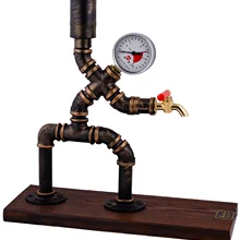 Диспенсер для алкогольных напитков Бармен, чугун и латунь