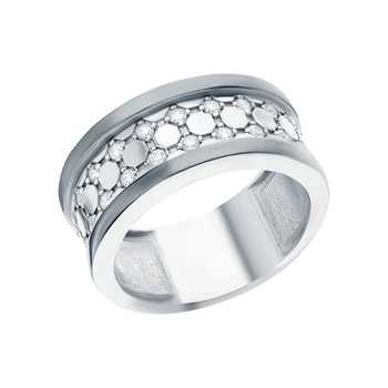

Silver ring with cubic zirconia sunlight sample 925