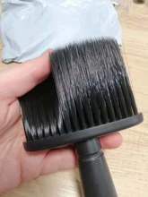 Cepillo de pelo roto, cepillo de Limpieza del cabello de corte de cuello de cara suave, peluquería, peluquería en casa, corte de pelo, estilismo portátil