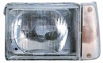 

HEADLIGHT FIAT PANDA 750 DEPO C/WHITE LENS Right Compatible