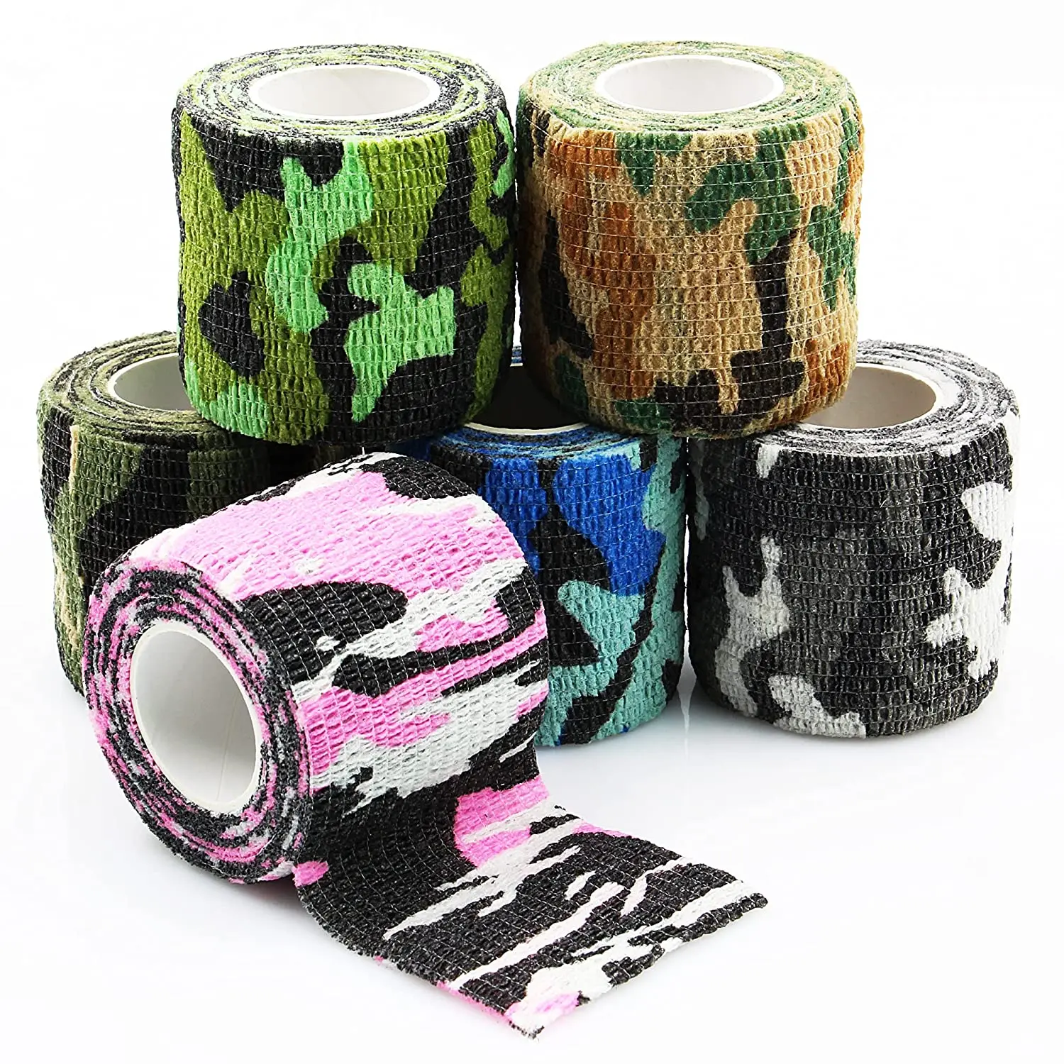 Camouflage Tattoo Grip Bandage Cover Wraps Tapes Nonwoven Waterproof