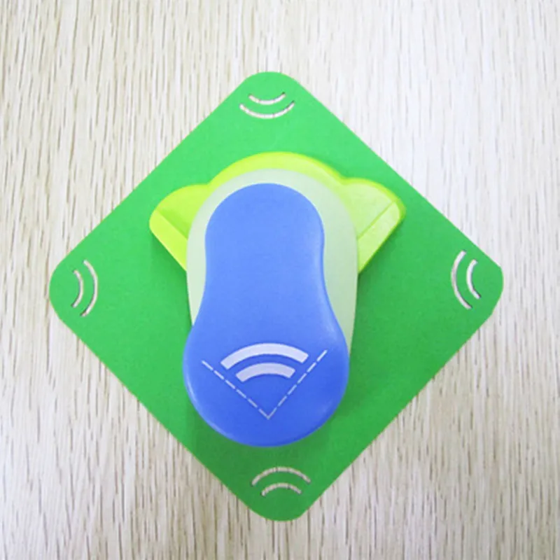 Изогнутый крафт перфоратор с двойной дугой сделай сам резак для бумаги тиснение