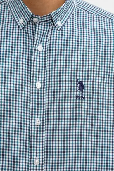 U.S. POLO ASSN. Мужской тканый гомлек