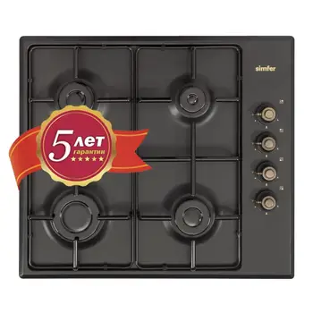 

Gas hob Simfer h60q40l417, with