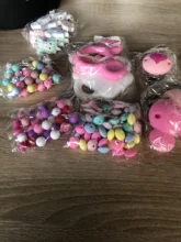 Silicone Bead Lentil Teething Necklace Food-Grade BOBO.BOX Nursing 12mm DIY