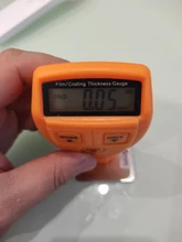 GM200-Medidor de espesor de pintura, película ultrasónica, Mini medidor de revestimiento de coche, Manual de usuario en inglés y ruso