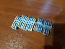 Cable-Connectors Splicing Push-In-Terminal-Block Mini Spl-2/3-212 Fast-Wire Compact Spring