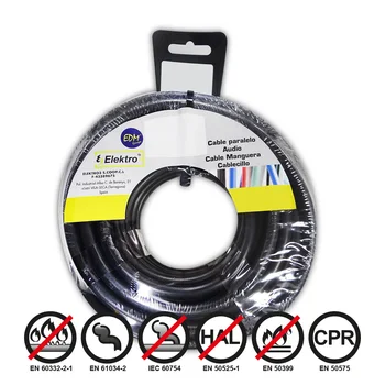 

REEL CABLECILLO BENDABLE 4MM BLACK 50MTS. LIBRE-HALOGENOS