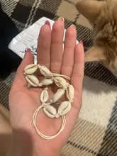 Gargantilla de concha Natural con cadena de cuerda para mujer, Collar, gargantilla de conchas marinas, Collar de verano, novedad