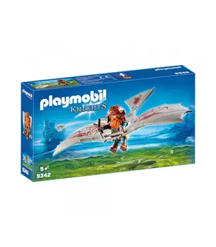 

9342 Playmobil Dwarf With Machine Flying Toy Store Articles Created Handbook