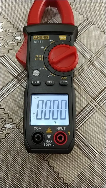 Отзыв о товаре ANENG ST181 токовые клещи DCAC тик ток клещи мультиметр мультиметр с клещами  4000 отсчетов тестер клещи токовые цифровой мультиметр Амперметр Тест напряжения er  усилитель Гц Емкость NCV Ом Тест токоизмеритель клещи от пользователя A***h