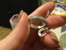 Cool-Rings Halloween Gothic Vintage Anillo Bijoux Deep-Sea-Squid Hombre