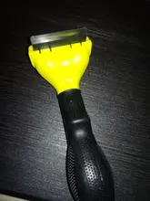 S M LYellow-cepillos de pelo para mascotas, para perro, gato, Animal PEQUEÑO, peine de aseo, cosquillas, cepillo de limpieza de piel, cortadora de pelo, herramientas Furmines