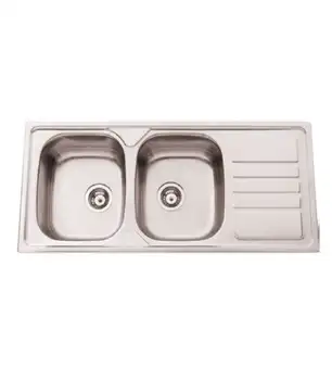 

Sink with drainer with/without orifice faucet de11650