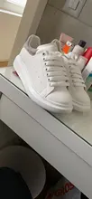 Zapatos de piel auténtica de alta calidad para mujer, zapatillas de plataforma aumentadas de fondo grueso de tendencia coreana para parejas